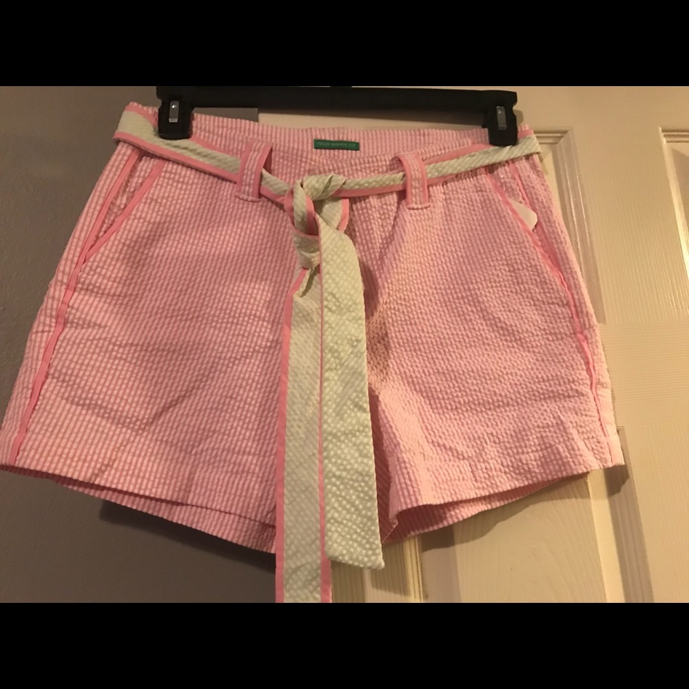 Seersucker Shorts